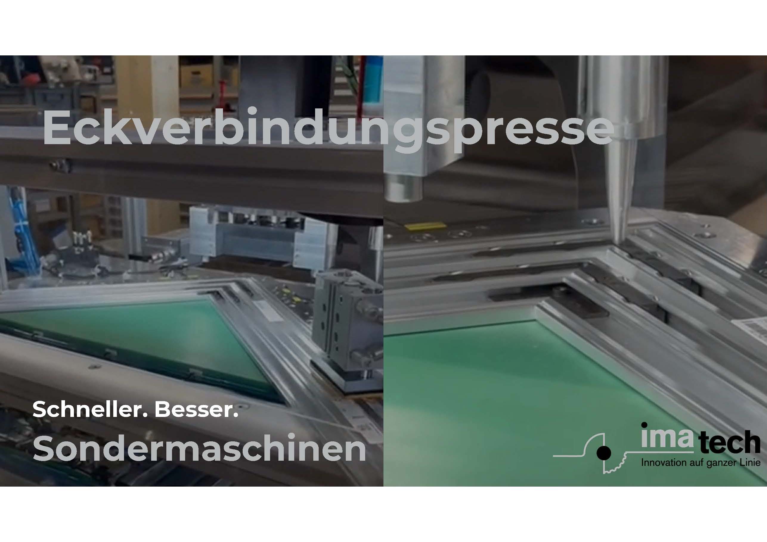 Profilpresse bis 3 x 3 Meter, automatisch pressen und kleben